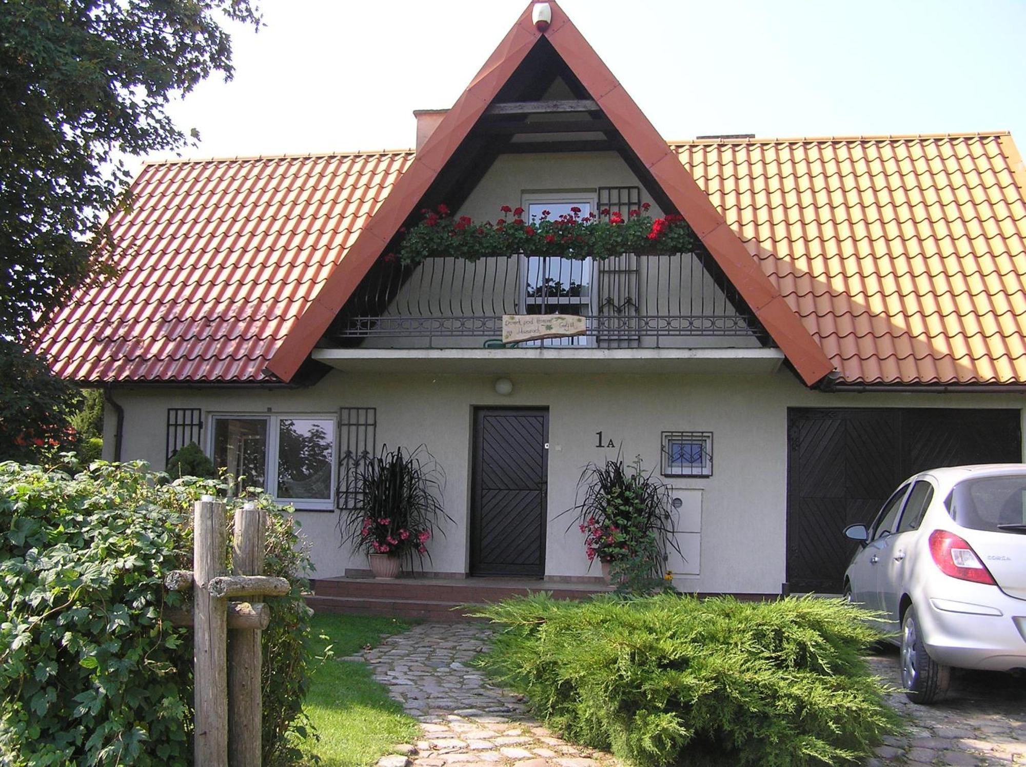 Domek Pod Klonami Na Mazurach Guty Esterno foto